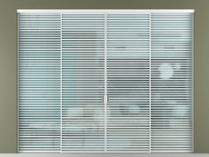 Перегородка Формато внутри проёма 4 створки