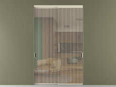 Перегородка Формато внутри проёма 2 створки