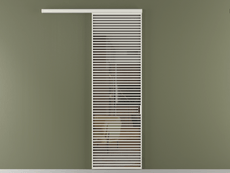 Перегородка Формато вдоль стены 1 створка