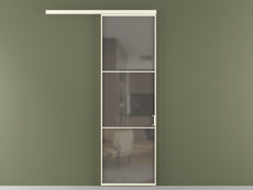 Перегородка Формато вдоль стены 1 створка