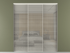 Перегородка Формато внутри проёма 3 створки