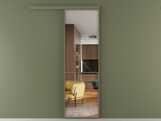 Перегородка Formato вдоль стены 1 створка