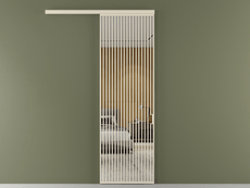 Перегородка Формато вдоль стены 1 створка