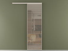 Перегородка Формато вдоль стены 1 створка