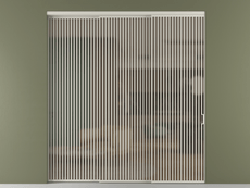 Перегородка Формато внутри проёма 3 створки с синхронным механизмом