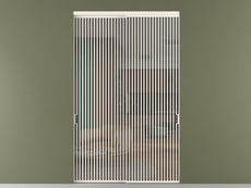 Перегородка Формато внутри проёма 2 створки