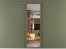 Перегородка Формато вдоль стены 1 створка