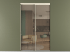 Перегородка Формато внутри проёма 2 створки