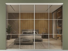 Перегородка Формато внутри проёма 4 створки