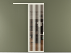 Перегородка Формато вдоль стены 1 створка