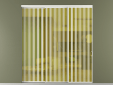 Перегородка Формато внутри проёма 3 створки с синхронным механизмом