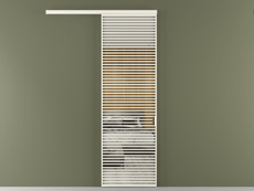 Перегородка Формато вдоль стены 1 створка