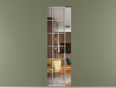 Перегородка Formato скрытый пенал 1 створка