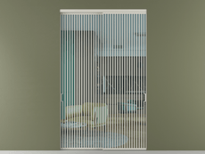 Перегородка Формато внутри проёма 2 створки