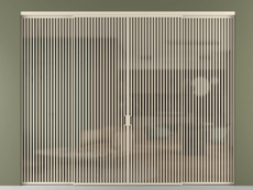 Перегородка Формато внутри проёма 4 створки