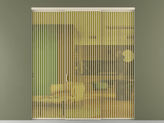 Перегородка Формато внутри проёма 3 створки