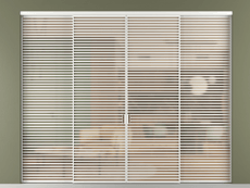 Перегородка Формато внутри проёма 4 створки