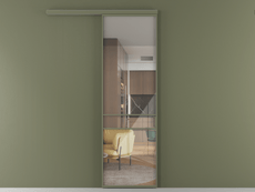 Перегородка Формато вдоль стены 1 створка