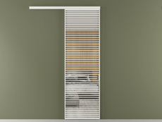 Перегородка Формато вдоль стены 1 створка