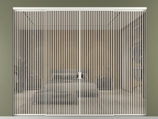 Перегородка Формато внутри проёма 4 створки