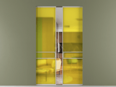 Перегородка Формато скрытый пенал 2 створки
