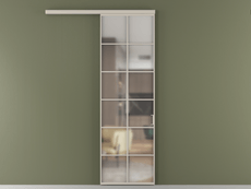 Перегородка Формато вдоль стены 1 створка