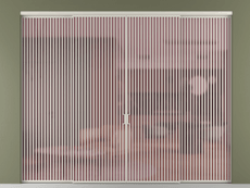 Перегородка Formato внутри проёма 4 створки