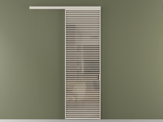 Перегородка Формато вдоль стены 1 створка