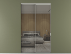 Перегородка Формато внутри проёма 2 створки