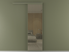 Перегородка Формато вдоль стены 1 створка