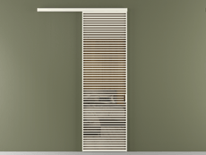 Перегородка Формато вдоль стены 1 створка