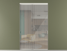 Перегородка Формато внутри проёма 2 створки