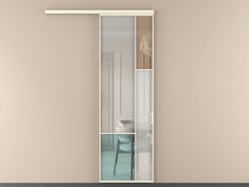 Перегородка Mosaic вдоль стены 1 створка