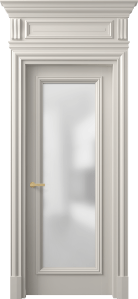 Дверь межкомнатная 7300 БОС САТ. Цвет Бук облачный серый. Материал Массив бука эмаль. Коллекция Antique. Картинка.