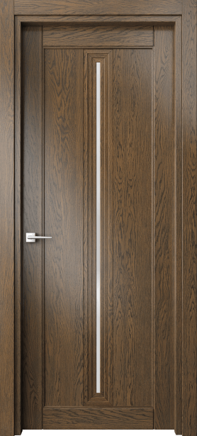Дверь межкомнатная 6123 ДСЕ САТ. Цвет Дуб серый. Материал Массив дуба. Коллекция Ego. Картинка.