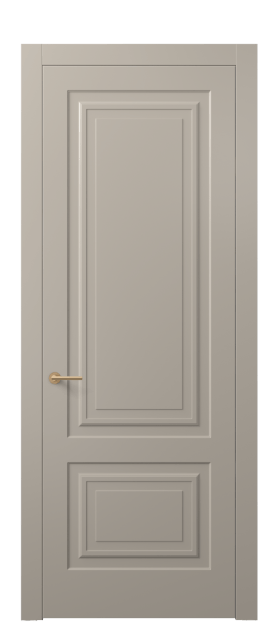 Дверь межкомнатная АКП 8451 МБСК Матовый бисквитный. Цвет Матовый бисквитный. Материал Гладкая эмаль. Коллекция Mascot. Картинка.