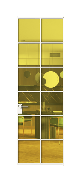 Межкомнатная дверь АЛПЛ040.05 ПРОЗ ЖЕЛ БЕЛ. Цвет Алюминий Белый. Материал Алюминий. Коллекция Formato. Фото. Дверь межкомнатная АЛПЛ040.05 ПРОЗ ЖЕЛ БЕЛ. Цвет Алюминий Белый. Материал Алюминий. Коллекция Formato. Картинка.