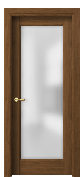 Дверь межкомнатная 1402 ЛОР САТ. Цвет Лесной орех. Материал Ламинатин. Коллекция Galant. Картинка.