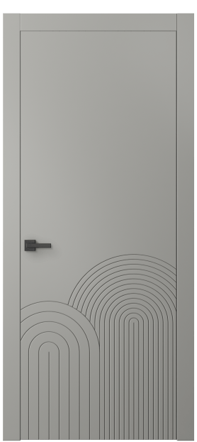 Межкомнатная дверь 8059 МНСР. Цвет Матовый нейтральный серый. Материал Гладкая эмаль. Коллекция Linea. Фото. Дверь межкомнатная 8059 МНСР. Цвет Матовый нейтральный серый. Материал Гладкая эмаль. Коллекция Linea. Картинка.