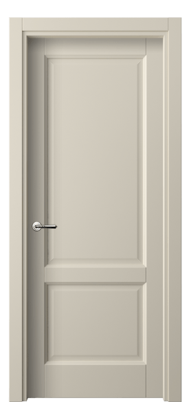 Дверь межкомнатная 1421 ПЭСБ. Цвет ПЭТ светло-бежевый. Материал ПЭТ. Коллекция Galant. Картинка.